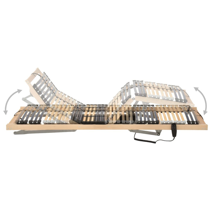 Bază de pat electrică cu șipci, 42 șipci, 7 zone, 70 x 200 cm - WALTI WALTI