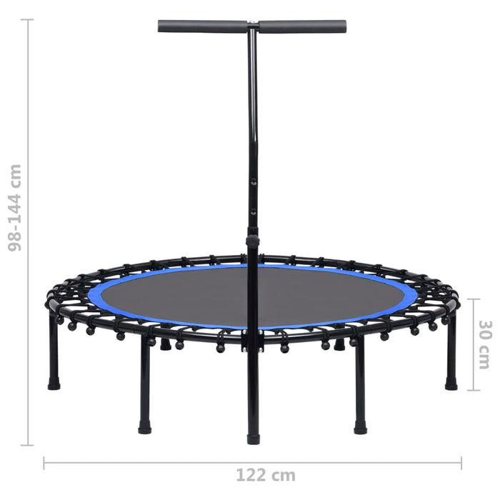 Trambulină de fitness cu mâner, 122 cm - WALTI WALTI
