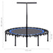 Trambulină de fitness cu mâner, 122 cm - WALTI WALTI