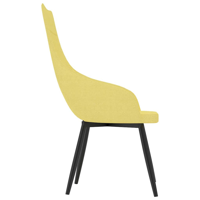 Fotoliu, galben muștar, material textil WALTI