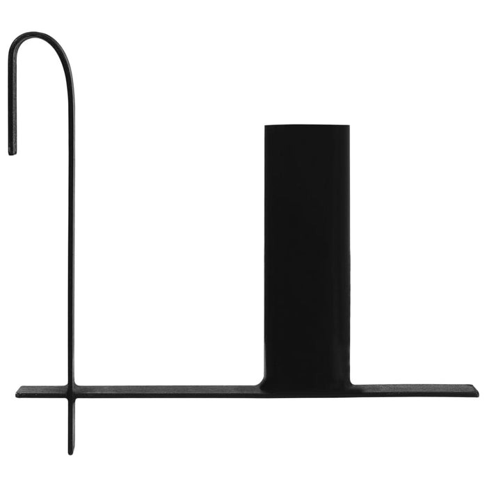 Dispensere lamele paravan pentru gard, 2 buc., oțel - WALTI WALTI