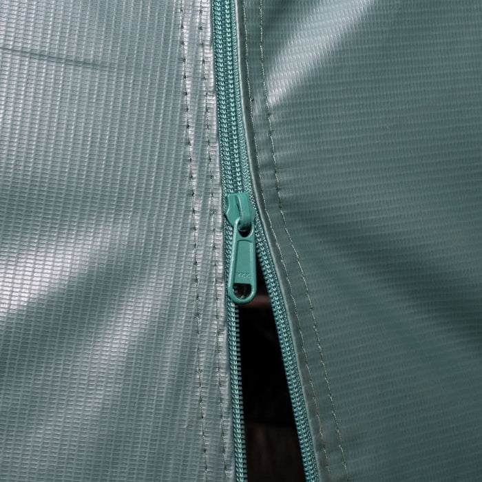 Cort de animale detașabil verde închis 3,3x4,8m PVC 550g/m² - WALTI WALTI