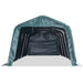 Cort de animale detașabil verde închis 3,3x8 m PVC 550g/m² - WALTI WALTI