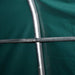 Cort de animale detașabil verde închis 3,3x8 m PVC 550g/m² - WALTI WALTI