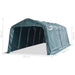 Cort de animale detașabil verde închis 3,3x8 m PVC 550g/m² - WALTI WALTI