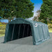 Cort de animale detașabil verde închis 3,3x8 m PVC 550g/m² - WALTI WALTI