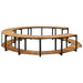 Mobilier de împrejmuire spa, 273x53 cm, lemn masiv de acacia - WALTI WALTI