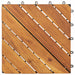 Plăci pentru Deck 10 pcs Maro 30 x 30 cm Lemn de Acacia - WALTI WALTI
