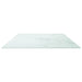 Blat masă alb 120x65cm 8mm sticlă securizată, design de marmură - WALTI WALTI