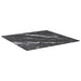 Blat masă negru 70x70 cm 6 mm sticlă securizată design marmură - WALTI WALTI