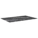 Blat masă negru 100x62 cm 8mm sticlă securizată design marmură - WALTI WALTI