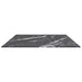 Blat masă negru 100x62 cm 8mm sticlă securizată design marmură - WALTI WALTI