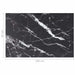 Blat masă negru 100x62 cm 8mm sticlă securizată design marmură - WALTI WALTI