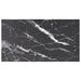 Blat masă negru 120x65 cm 8mm sticlă securizată design marmură - WALTI WALTI