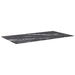 Blat masă negru 120x65 cm 8mm sticlă securizată design marmură - WALTI WALTI