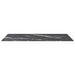 Blat masă negru 120x65 cm 8mm sticlă securizată design marmură - WALTI WALTI