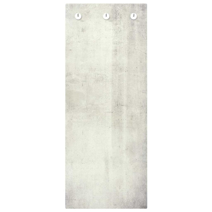 Cuier de perete 125x50 cm, perete piatră din sticlă securizată WALTI