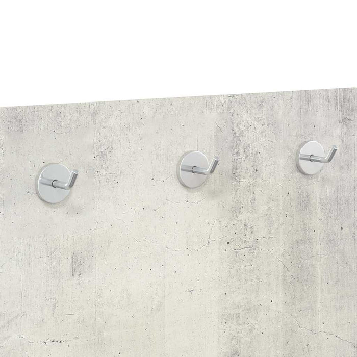 Cuier de perete 125x50 cm, perete piatră din sticlă securizată WALTI