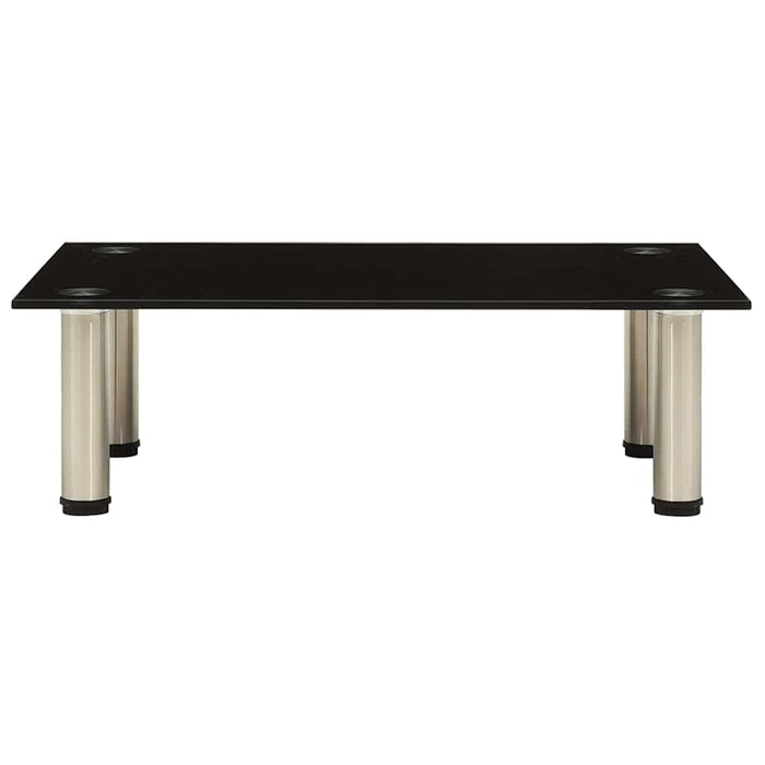 Suport TV, negru, 60 x 35 x 17 cm, sticlă securizată - WALTI WALTI