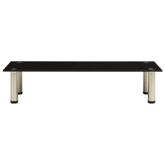 Suport TV, negru, 80 x 35 x 17 cm, sticlă securizată - WALTI WALTI