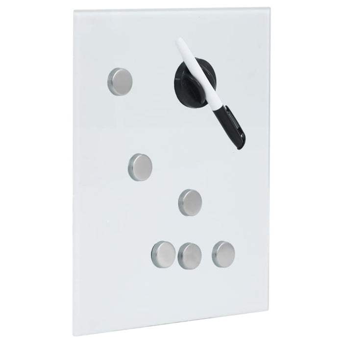 Casetă pentru chei cu tablă magnetică, alb, 30 x 20 x 4 cm WALTI