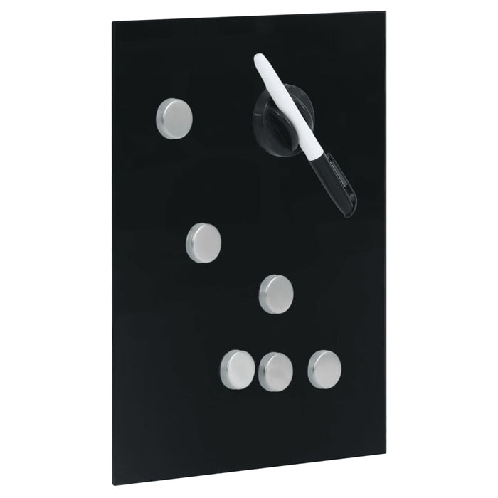 Casetă pentru chei cu tablă magnetică, negru, 30 x 20 x 4 cm WALTI
