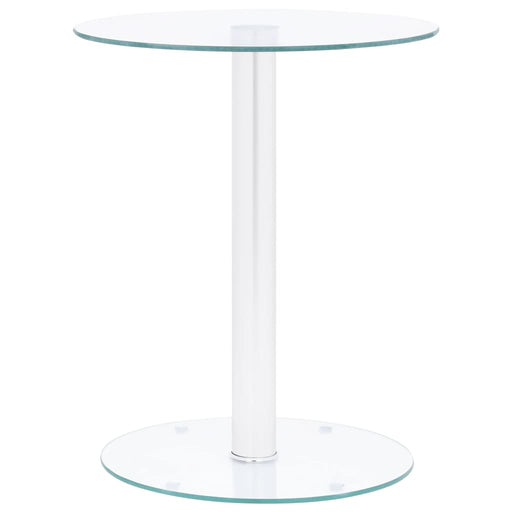 Măsuță de cafea, transparent, 40 cm, sticlă securizată - WALTI WALTI
