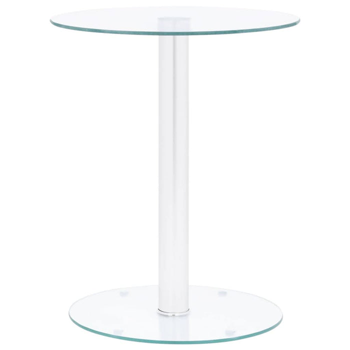 Măsuță de cafea, transparent, 40 cm, sticlă securizată - WALTI WALTI