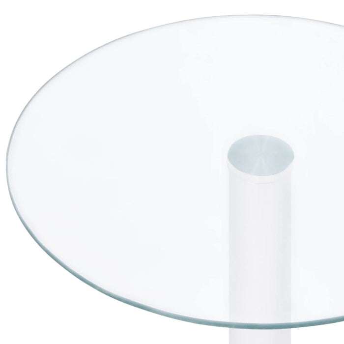 Măsuță de cafea, transparent, 40 cm, sticlă securizată - WALTI WALTI