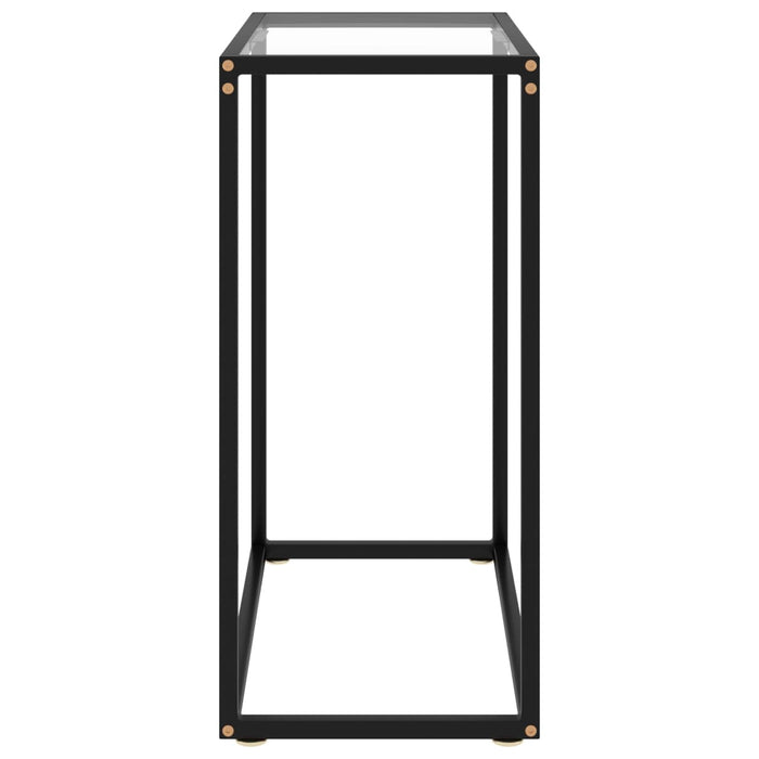 Masă consolă, transparent, 60x35x75 cm, sticlă securizată - WALTI WALTI