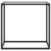 Masă consolă, transparent, 80x35x75 cm, sticlă securizată - WALTI WALTI