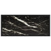 Masă consolă, negru, 80x35x75 cm, sticlă securizată - WALTI WALTI