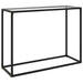 Masă consolă, transparent, 100x35x75 cm, sticlă securizată - WALTI WALTI