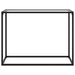Masă consolă, transparent, 100x35x75 cm, sticlă securizată - WALTI WALTI