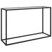 Masă consolă, transparent, 120x35x75 cm, sticlă securizată - WALTI WALTI