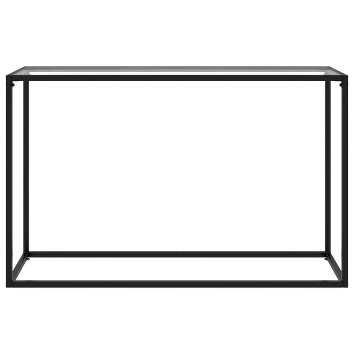 Masă consolă, transparent, 120x35x75 cm, sticlă securizată - WALTI WALTI