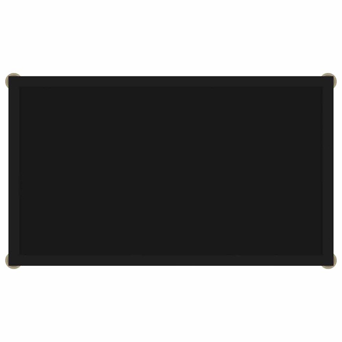 Masă consolă, negru, 60 x 35 x 75 cm, sticlă securizată - WALTI WALTI