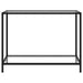 Masă consolă, transparent, 100 x 35 x 75 cm, sticlă securizată - WALTI WALTI