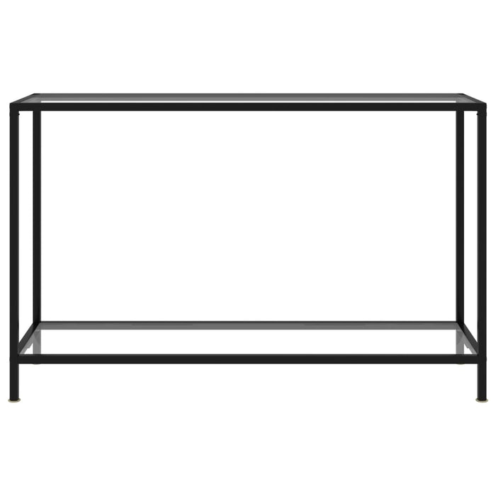 Masă consolă, transparent, 120 x 35 x 75 cm, sticlă securizată - WALTI WALTI
