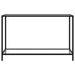 Masă consolă, transparent, 120 x 35 x 75 cm, sticlă securizată - WALTI WALTI