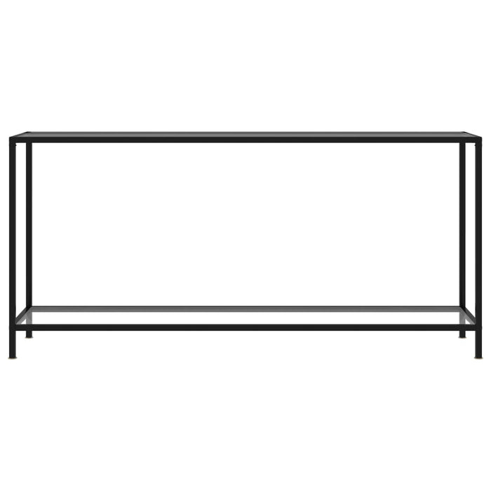 Masă consolă, transparent, 160 x 35 x 75 cm, sticlă securizată WALTI