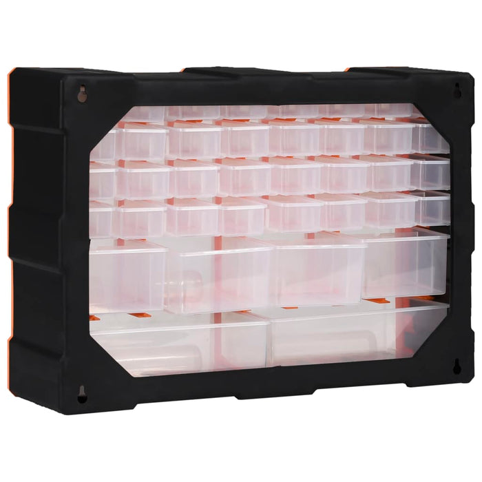 Organizator cu 38 de sertare, 52 x 16 x 37,5 cm WALTI