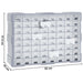 Organizator cu 64 de sertare, 52 x 16 x 37,5 cm - WALTI WALTI