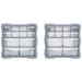 Organizatoare cu 12 sertare, 2 buc., 26,5 x 16 x 26 cm - WALTI WALTI