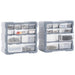 Organizatoare cu 12 sertare, 2 buc., 26,5 x 16 x 26 cm - WALTI WALTI