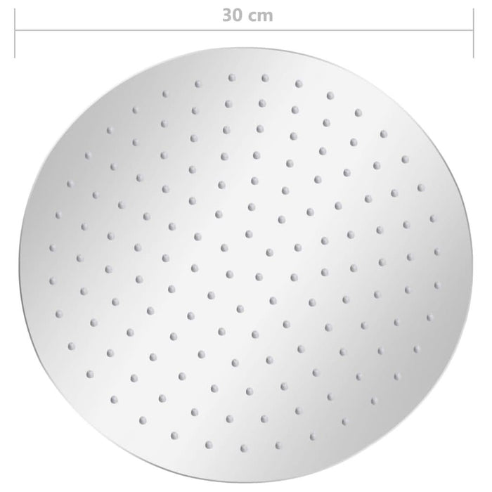Cap de duș tip ploaie rotund, 30 cm, oțel inoxidabil 304 - WALTI WALTI