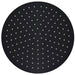 Cap de duș tip ploaie rotund, negru, 30 cm, oțel inoxidabil - WALTI WALTI