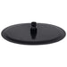 Cap de duș tip ploaie rotund, negru, 30 cm, oțel inoxidabil - WALTI WALTI