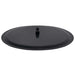 Cap de duș tip ploaie rotund, negru, 50 cm, oțel inoxidabil - WALTI WALTI