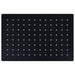 Cap duș dreptunghiular tip ploaie negru 30x20cm oțel inoxidabil - WALTI WALTI
